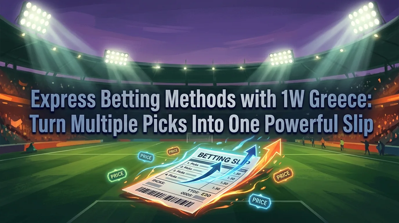 1W Greece Express Betting Methods